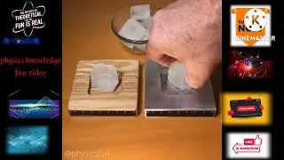 challange which ice melt fast ? physics fun new tranding video #challenge #physicsfun #tranding