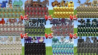 MOB ALLIANCE TOURNAMENT IN MINECRAFT MOB BATTLE