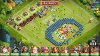 Castle Clash : pumpkin duke 8/8 berserk