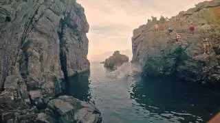Cliff diving @ Germankata