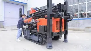 MCD180J Crawler Type 180m Water Well Drilling Rig