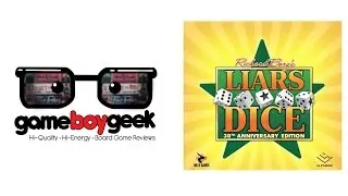 Liar's Dice (30th Anniversary Edition) Review with the Game Boy Geek