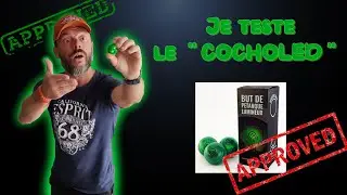 Je teste le but de p&eacute;tanque lumineux 