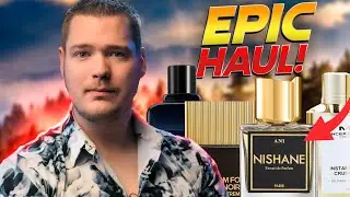 EPIC Fragrance Haul! Nishane Ani, Instant Crush, Tom Ford Noir Extreme and MORE! | Men's Fragrance