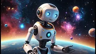 Among Us Little Robot Caught a Floating Star | Nursery Rhymes for Kids & Baby Songs