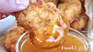 Nuggets de Pollo caseros con salsa agridulce de McDonald's