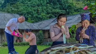 FATEFUL MEETING: Wife kneels before husband - why did Phan and mother chew banana peels?