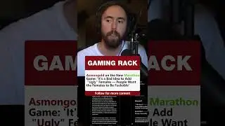 Asmongold Slams Marathon for 'Ugly' Female Characters