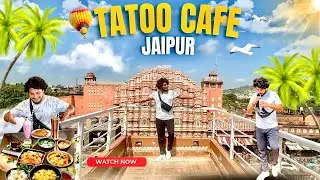 Tattoo Caf&eacute; Jaipur | Best Rooftop View & Delicious Food | Hawa Mahal View Caf&eacute; Vlog