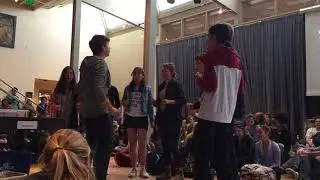 A Capella Students Perform at Gathering