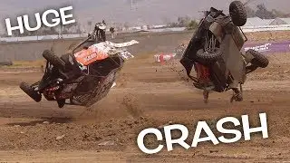 RACECAR FLIPS FIVE TIMES IN MEXICO! Huge Yamaha YXZ Crash