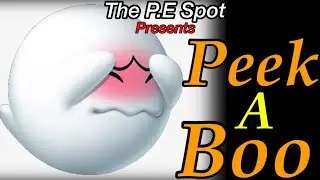 DIY PE Games | Physical Education at Home: Peek A Boo #diypegames #thepespot #peforall