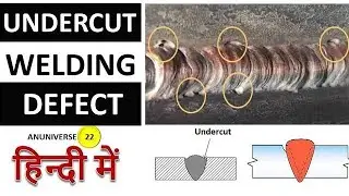 Undercut || Welding Defect || Types of Welding Defects in Hindi