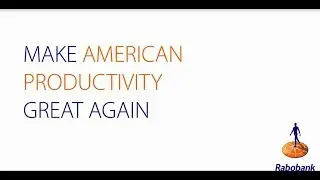 Make American Productivity Great Again