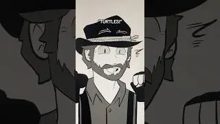 TURTLES! &bull; RDR2 #gaming #rdr2  #memeanimation #art #arthurmorgan #scene #reddeadredmption2 #memes