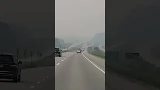 Smoke From Forest Fires in Ontario and Quebec #fire #forestfire #fires #ottawa #quebec #smoke