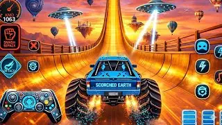 🚨 Monster Truck Mega Ramp Extreme Racing | Insane Stunts & Crazy Jumps! 💥