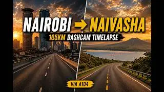 Dashcam Timelapse l Nairobi - Naivasha #17
