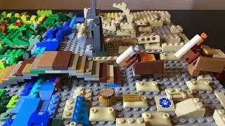 The Three Billy Goats Gruff - Lego Stop Motion