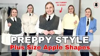 PREPPY STYLE EXPLAINED | Plus Size Outfit Inspiration for Apple Shapes