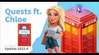 Quests ft. Chloe | Floor 1 Walkthrough | April Easter Egg Event | My Cafe Recipes and Stories