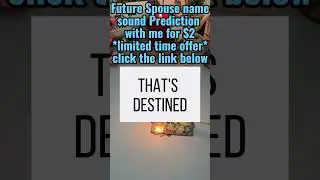 Whoa! 😱 Future Spouse Name Prediction #viral