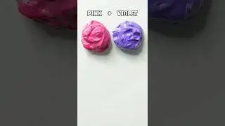 Satisfying Color Mix | Pink + Violet 💗💜