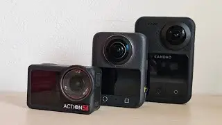 DJI Osmo360とOsmo Action 5 ProとQoocam 3 Ultraの比較