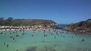 Vista de cima de Cabo Frio, Drone DJI. 