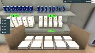 Supermarket Owner Simulator: Business - Figured how to use restocker😂