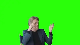 Willem Dafoe he's gay but he has a special connection to classical music Green screen