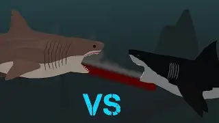 The Meg vs The Black Demon (Sticknodes animation)