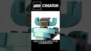 LEGO 31124 ALTERNATE BUILD using LEGO 31128 DOLPHIN