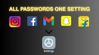 How to know all apps password saved in your mobile settings
