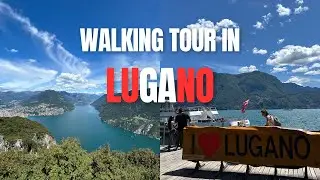 A Peaceful Day in Lugano 🇨🇭 | Silent Travel Vlog with Stunning Views