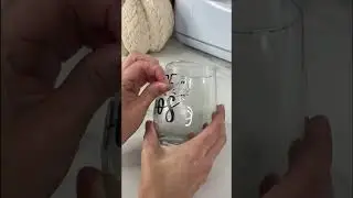 Personalized Dollar Tree wine glasses using the Cricut 👻🎃🐈&zwj;⬛✨ #cricut #diy #diywineglasses