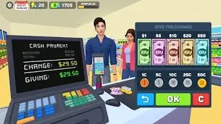 The supermarket game is tension gamer #super marketing video 