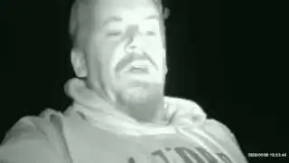 TERRIFYING NIGHT VISION VIDEO FROM A HAUNTED CEMETERY 