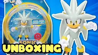 MY FAVORITE CHARACTER | Jakks Pacific 4-Inch Silver The Hedgehog Unboxing & Comparison