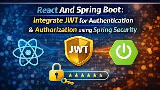 21 - React And Spring Boot: Integrate JWT for Authentication & Authorization using Spring Security?