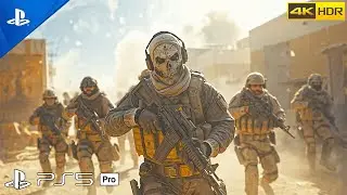 (PS5) Ghost Leads Raid in Al Mazrah | Ultra Realistic Gameplay [4K 60FPS HDR] Call of Duty