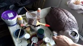 Покраска гусиных профилей. Часть 2
