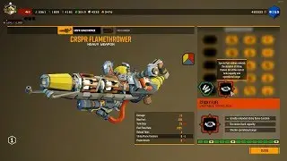 Outdated Overclock | Sticky Fuel (Unstable) | Flamethrower | Driller | Deep Rock Galactic