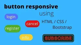 Boostrap Button- #part5 Pure Css Button Design  - Tutorial in Tamilதமிழ்