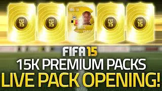 FIFA 15 - SPECIAL PACKS LIVE! 10 X 15K PREMIUM PACKS! FIFA 15 ULTIMATE TEAM!