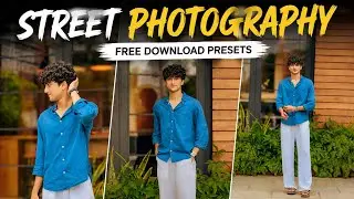 lightroom preset | Street photography | Free lightroom preset | Lightroom editing | how to edit lr