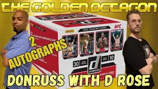 DONRUSS with D ROSE | 2023 Panini UFC Donruss Hobby Box | 1st Look & D Rose's 1st UFC Card Opening