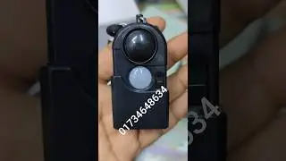 Mini Personal Alarm with PIR Motion Sensor and LED Flashlight, 2.6 inch x 1.5 inch,#shots#pir alarm#