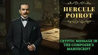 Cryptic Message in the Composer&rsquo;s Manuscript | A Hercule Poirot Mystery❤