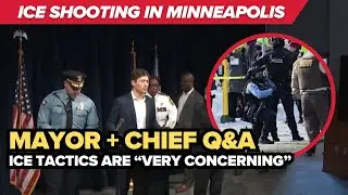 Mayor, police chief address ICE shooting: &ldquo;very concerning&rdquo; tactics